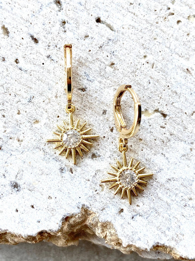 Sun earrings
