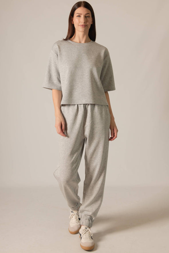 P. CILL Butter Modal Overlap Back Detail Top