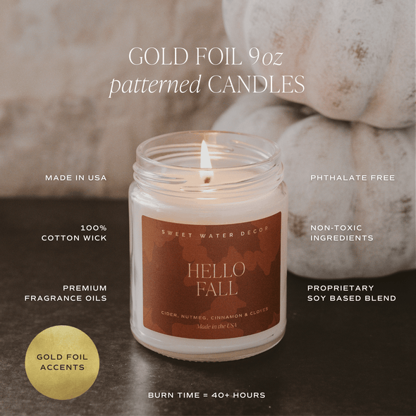 Spooky Season 9 oz Soy Candle