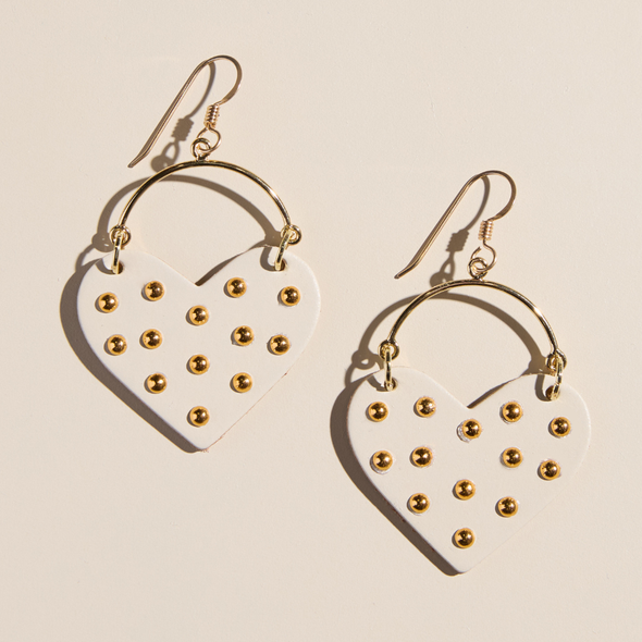 Ecru Studded Harlow