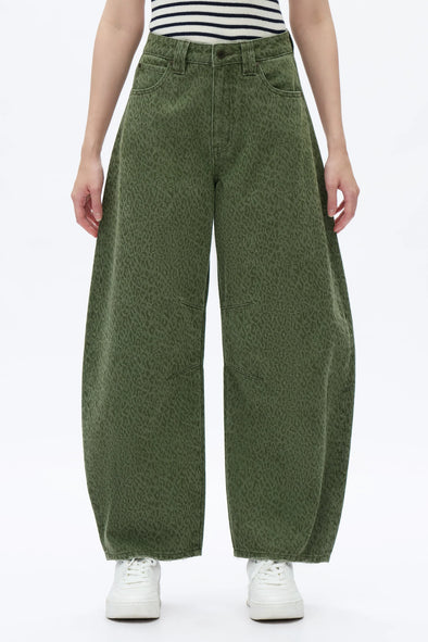 Leopard Haze Denim
