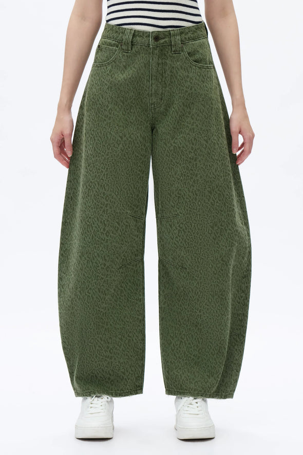 Leopard Haze Denim