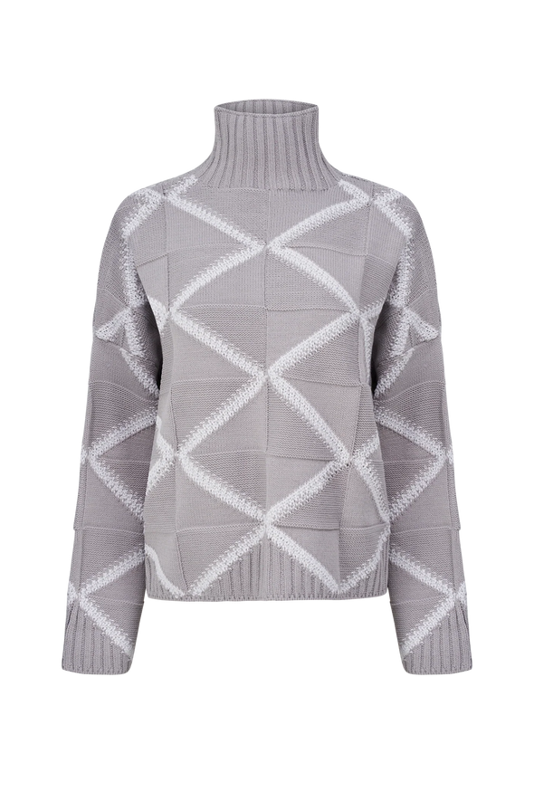 Astrid Block Knit Sweater