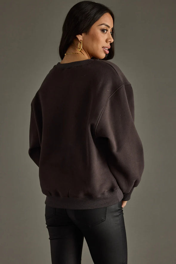 Charcoal Cowboys & Whiskey Sweatshirt