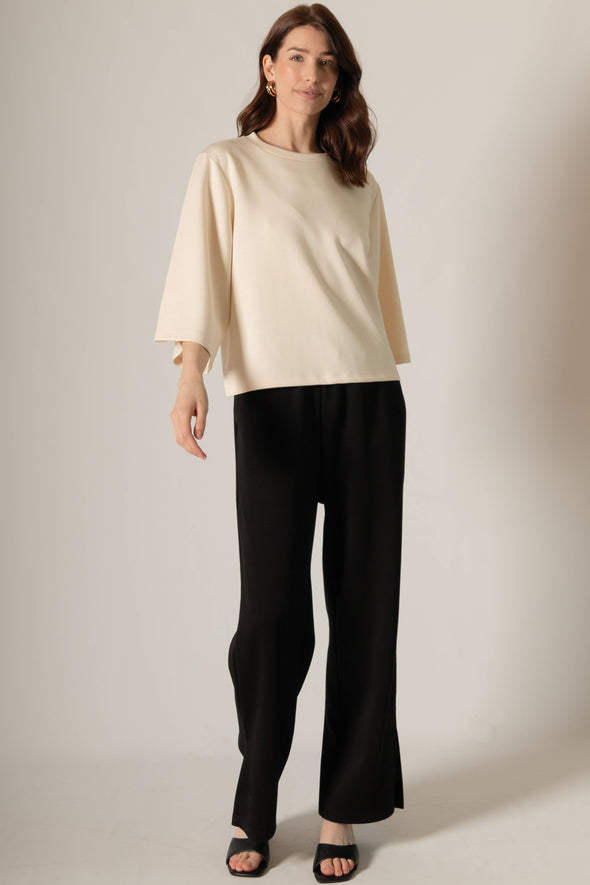 P. CILL Butter Modal 3/4 Sleeve Top