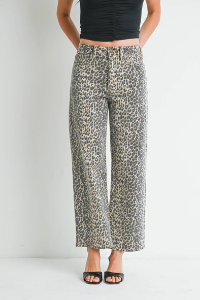 LEOPARD Vintage Straight