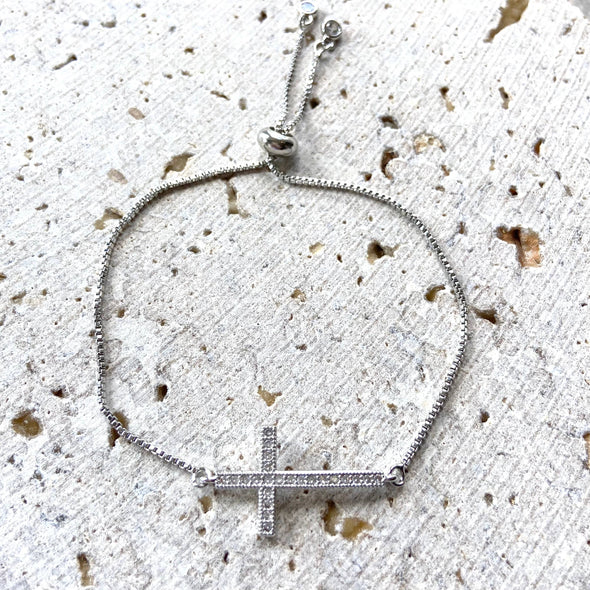 Cross bracelet religious jewelry bible gift shop Jesus
