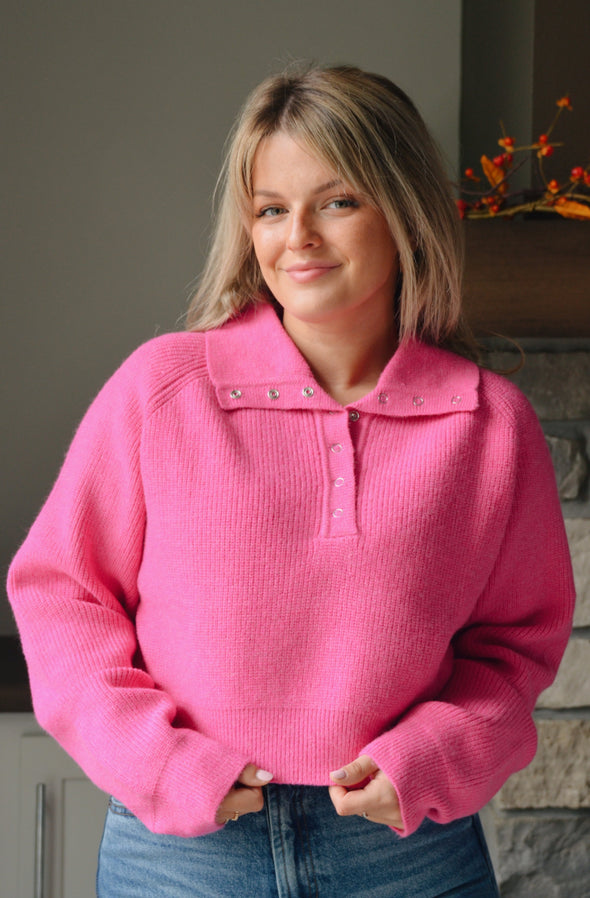 Let’s Go Pink Pullover