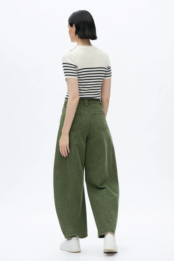 Leopard Haze Denim
