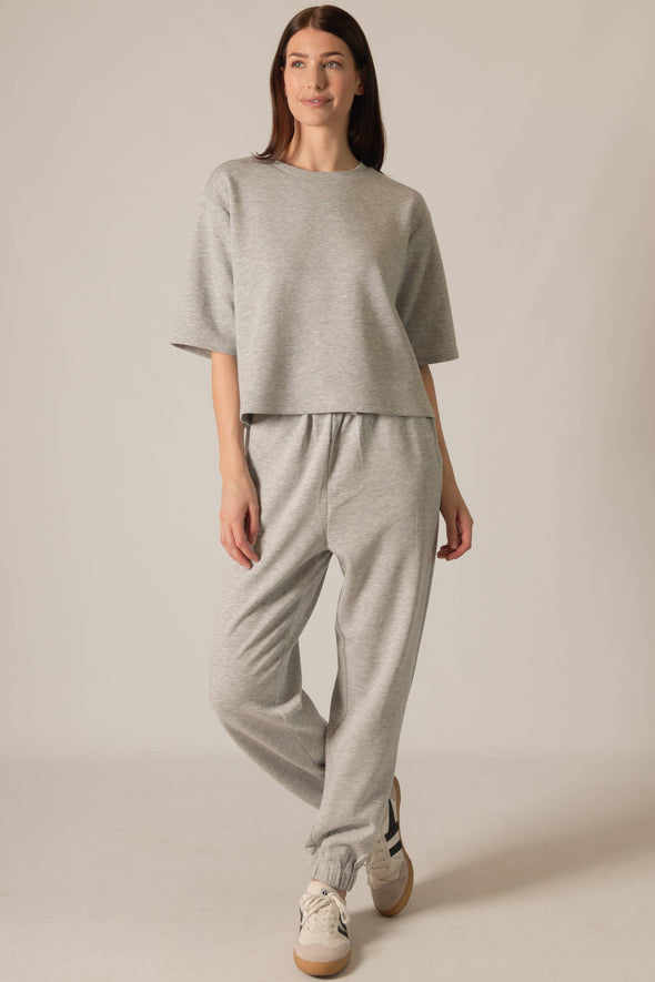 P. CILL Butter Modal Overlap Back Detail Top