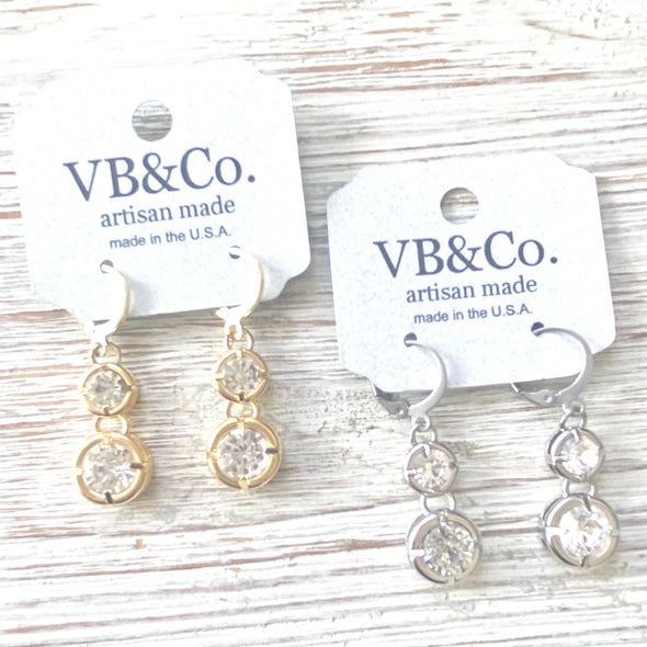 Crystal earrings