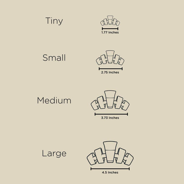 Classic Hair Clip | Tiny | Red Carpet Ready