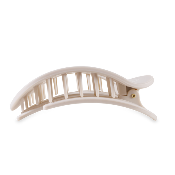 Round Flat Hair Clip | Large | Toasted