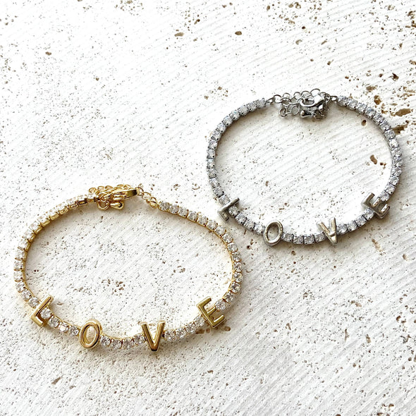 Crystal LOVE Bracelet