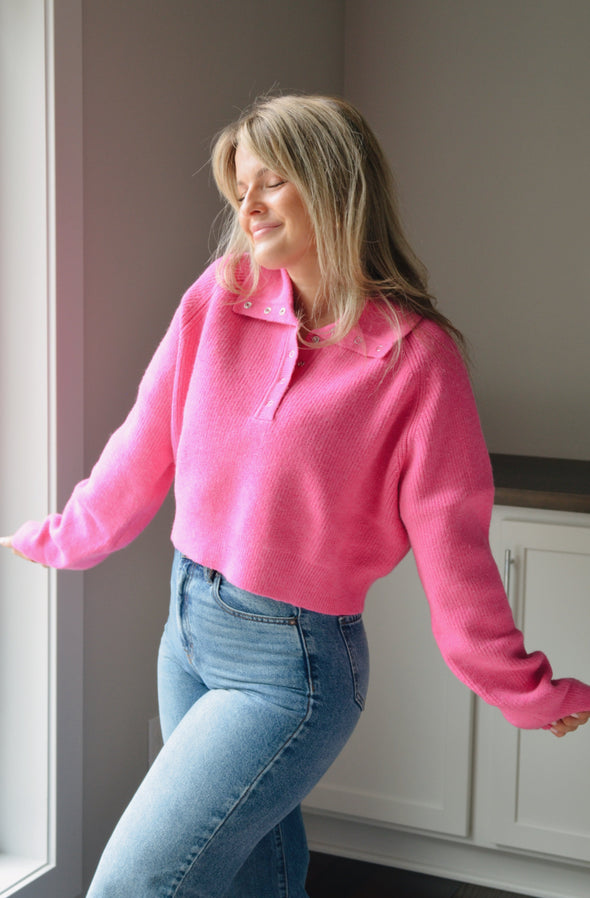 Let’s Go Pink Pullover
