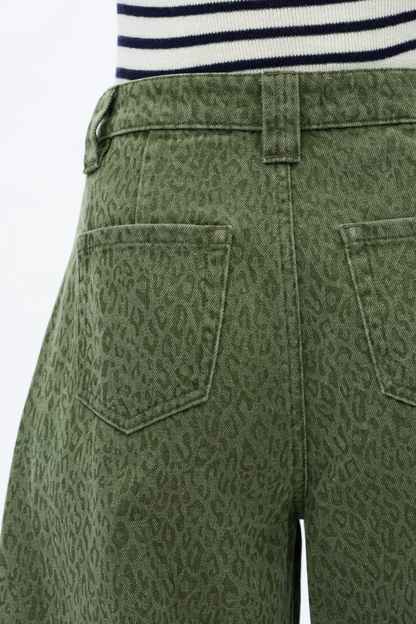 Leopard Haze Denim