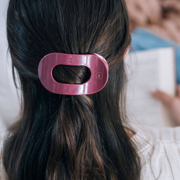 Flat Round Hair Clip | Medium | Wild Side