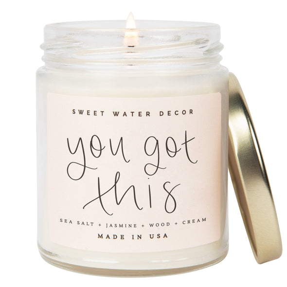 You Got This 9 oz Soy Candle - Home Decor & Gifts