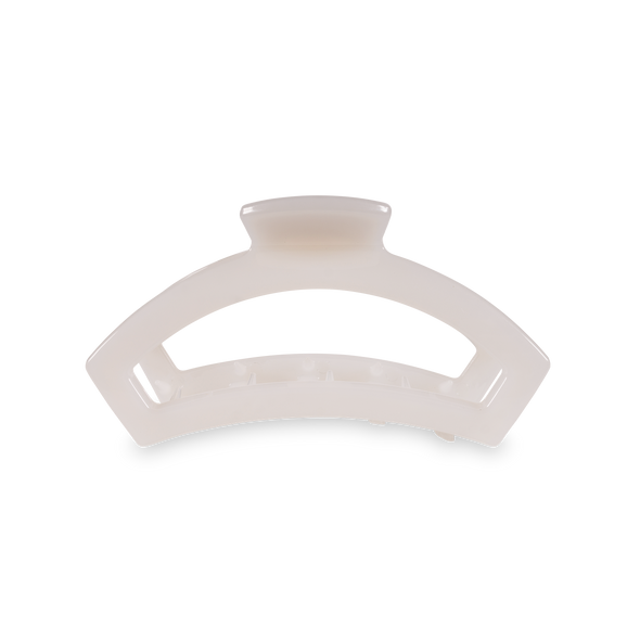 Open Hair Clip | Medium | Coconut White