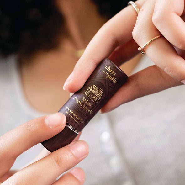 Lip Balm Chris Loves Julia Spiced Peach Crumble