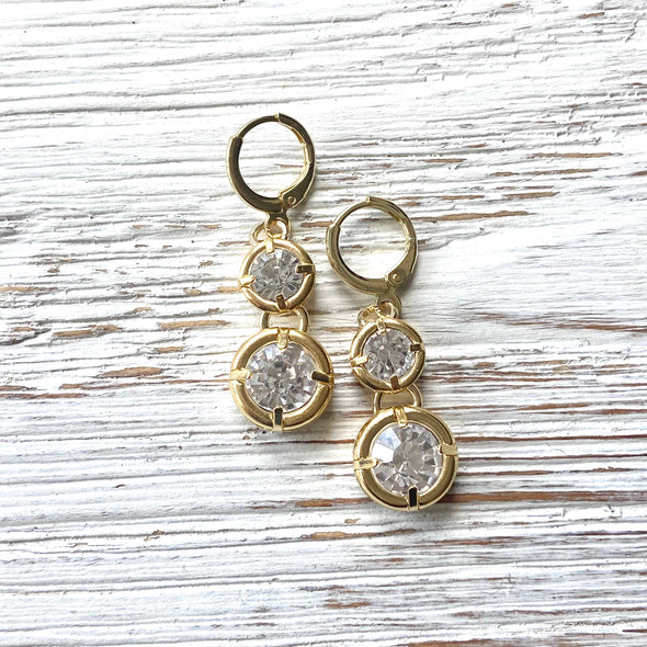 Crystal earrings