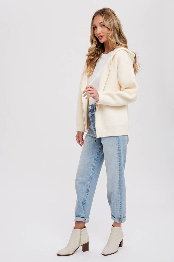 August Sweater Zip Up