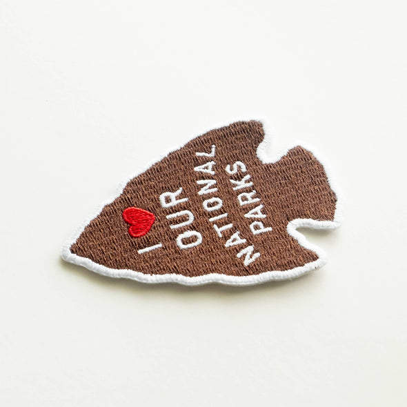 I Love Our National Parks Iron on Patch