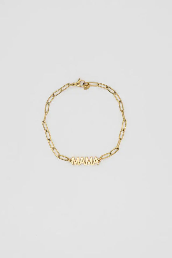 Mama Paperclip Bracelet