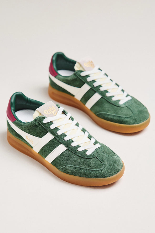 Gola Classics Women's Cyclone Sneakers Evergreen/Off White