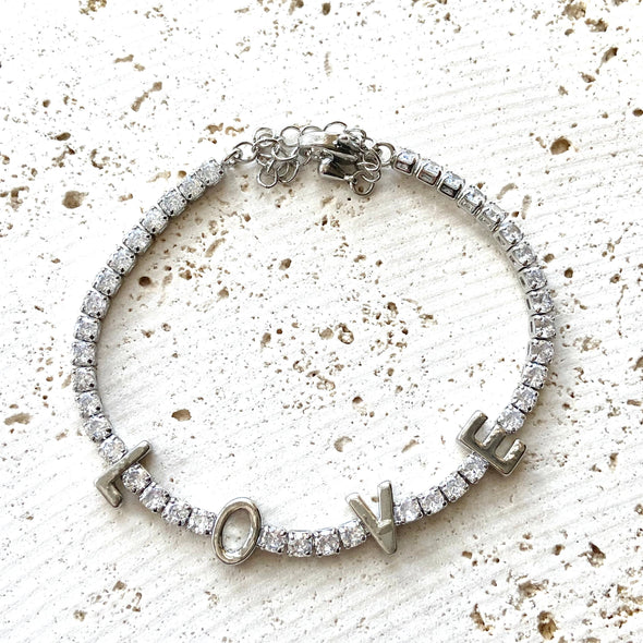 Crystal LOVE Bracelet