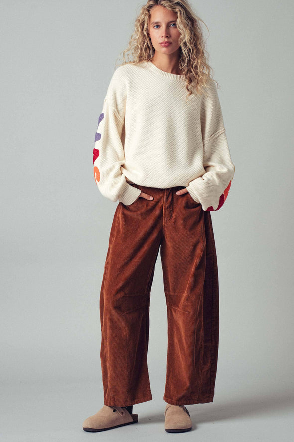 Rainbow Merry & Bright Knit Sweater