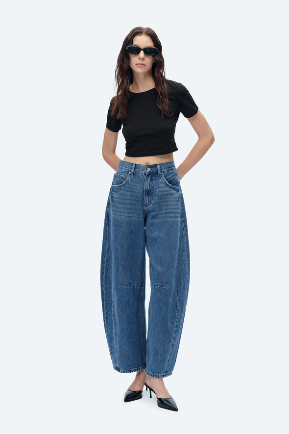 Katia Tailored Barrel Jean