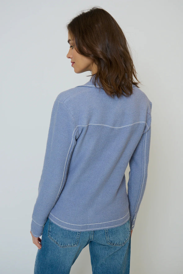 Dash Western Sweater Button Up