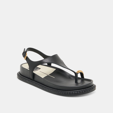 Stefan Black Leather