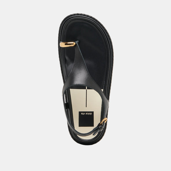 Stefan Black Leather