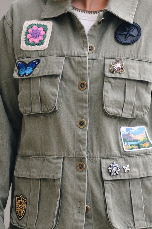 Brady Patch Shacket