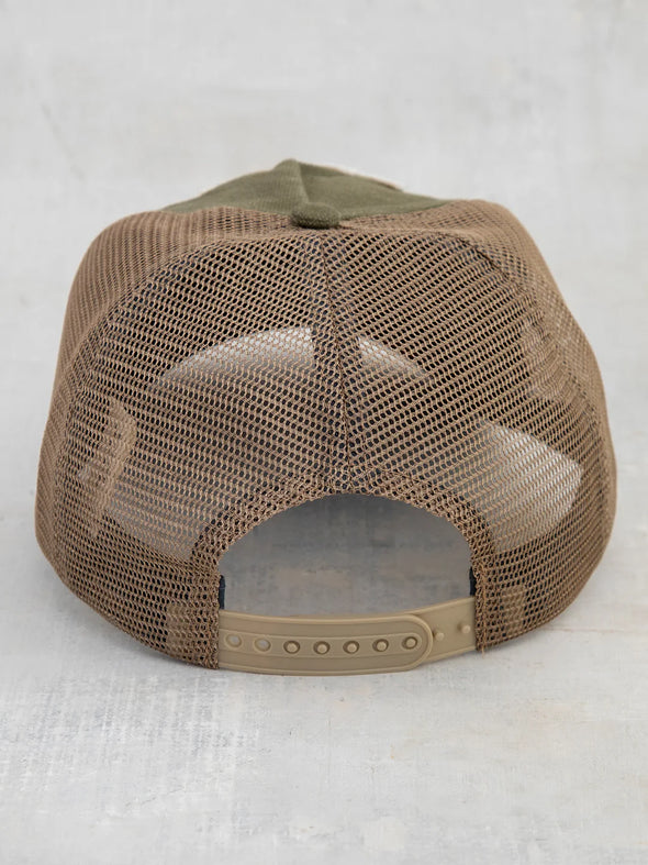 Mountains Canvas Trucker Hat