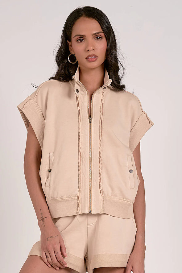 Sand Zipper Vest