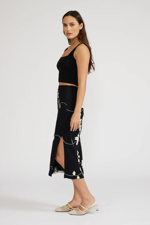 Baez Crop Top Black