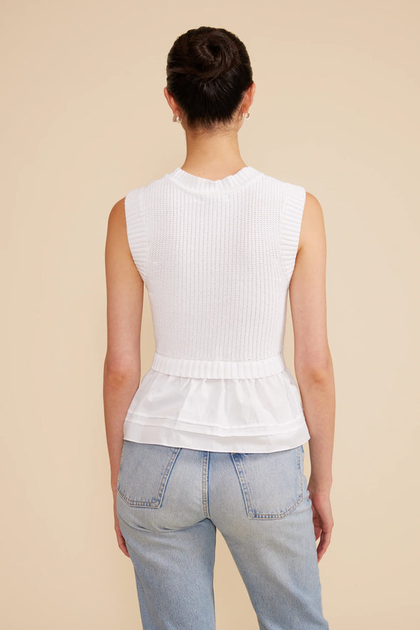 Millie Mixed Media Top