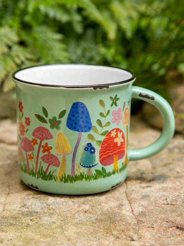 Camp Coffee Mug Mushroom