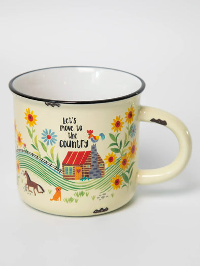 Camp Mug Let's Move To The Country