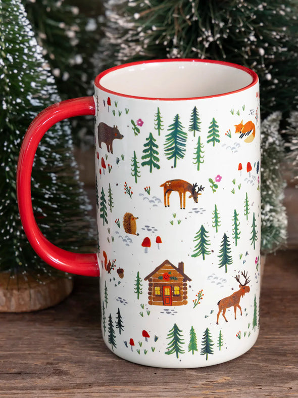 Latte Mug Woodland Critters