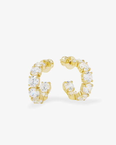 "Oh She Fancy" Hoops .75"