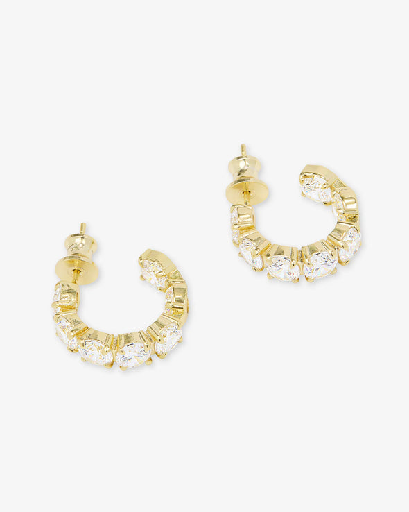 "Oh She Fancy" Hoops .75"