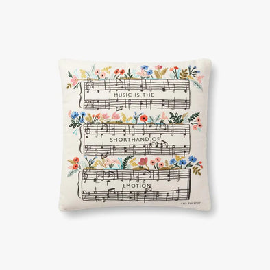 Music Pillow Rifle Paper Co. × Loloi
