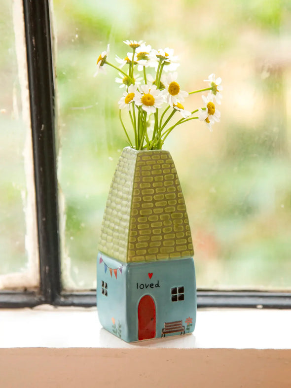 Cottage Bud Vase Loved