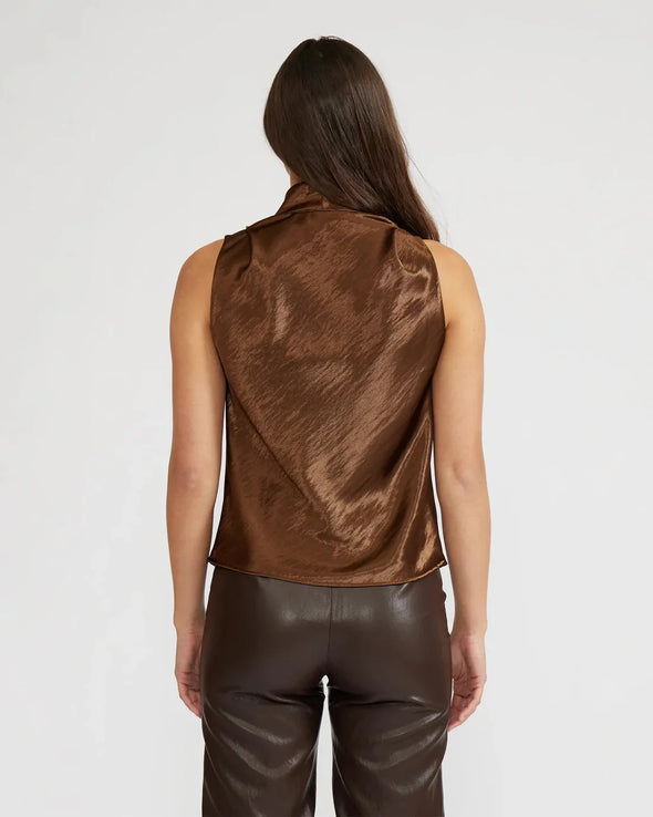 Dorothy Satin Top