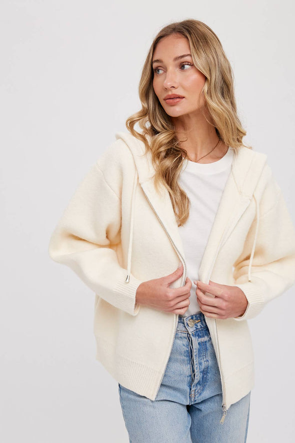 August Sweater Zip Up