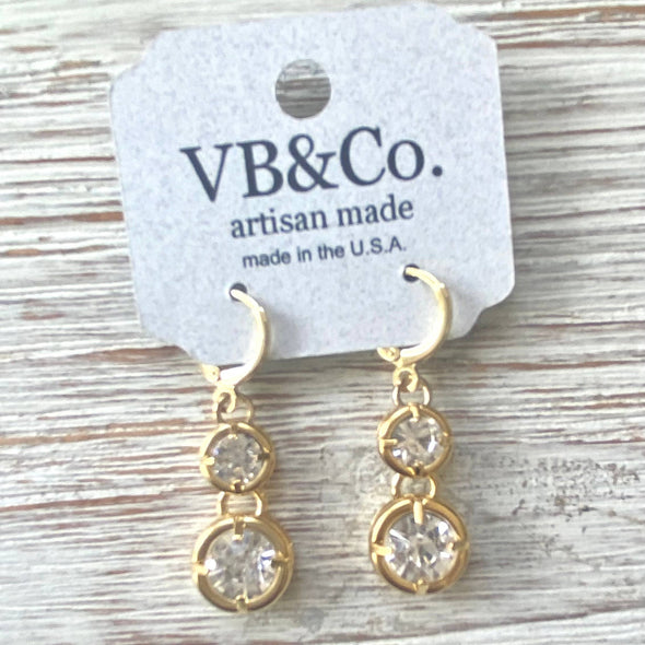Crystal earrings